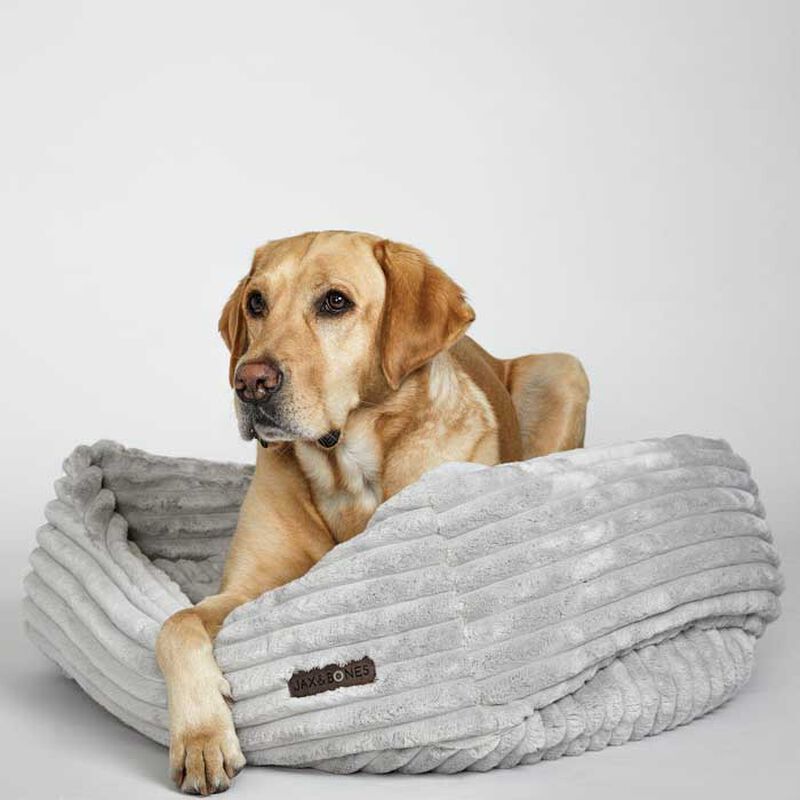 Jax & Bones Luna Grey Napper Bed image number 1