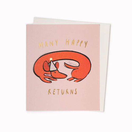 Many Happy Returns Card