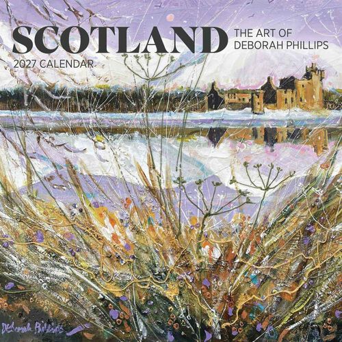Pomegranate Scotland Wall Calendar 2027
