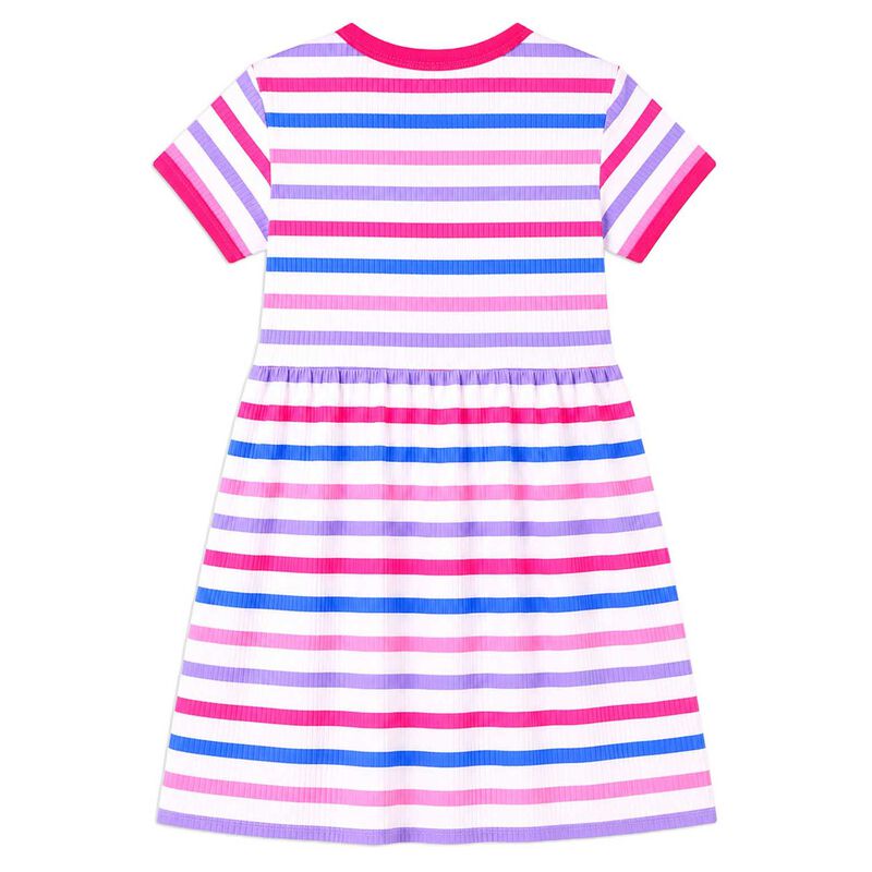Milky Pretty Stripe Rib Dress 2-7Y image number 1