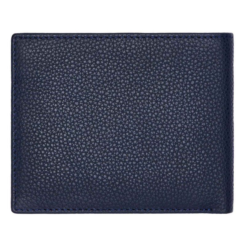 Hugo Boss Leather Wallet Classic Grained Navy image number 3