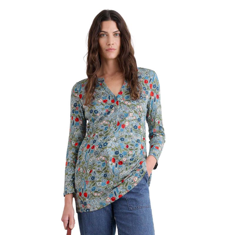 Seasalt Cornwall Moon Window Tunic Still Life Sea Holly image number 0