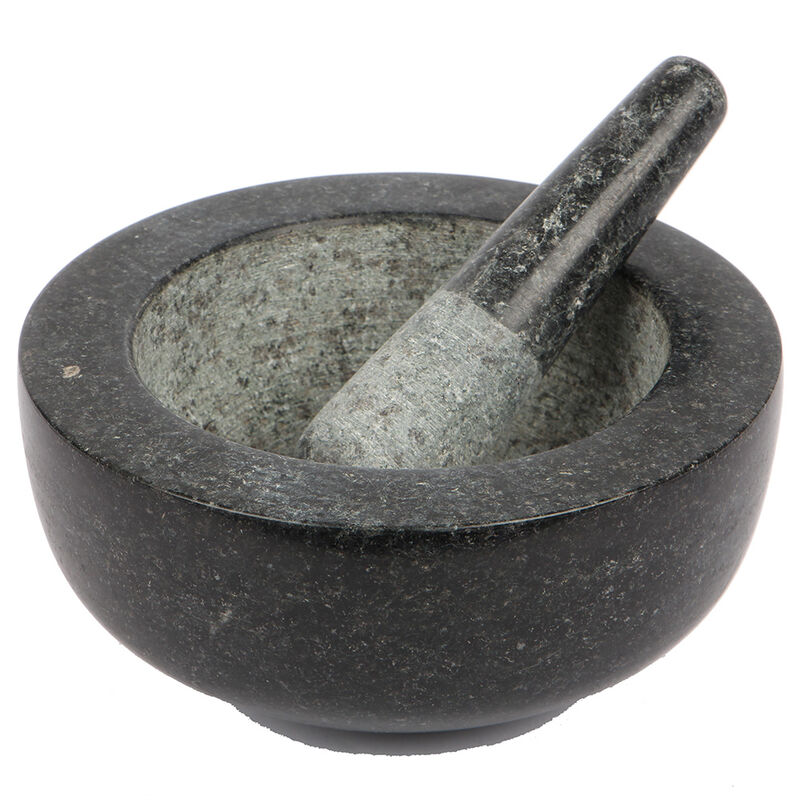 Avanti Mortar & Pestle Granite Black 20cm image number 0