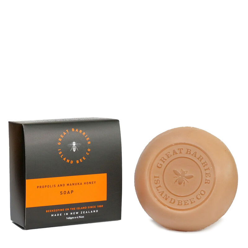 Great Barrier Island Bee Co Manuka Honey 1880 Propolis Manuka Honey Soap image number 0
