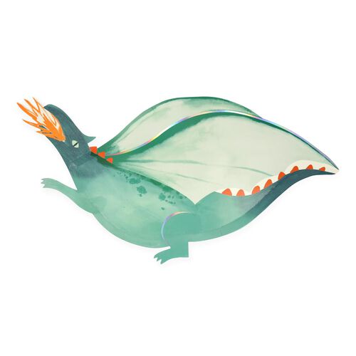 Meri Meri Dragon Platter x 4