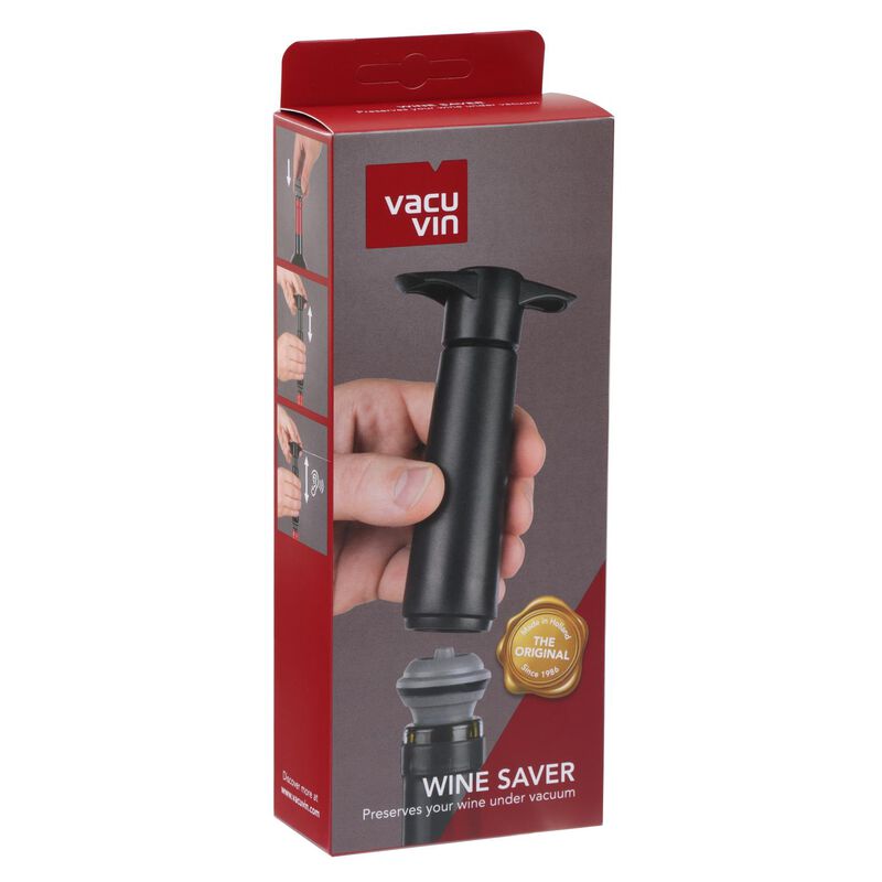 Vacu Vin Wine Saver Pump & 2 Stoppers image number 0