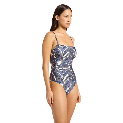 Jets Oasis Paisley Minimal Tank Swimsuit