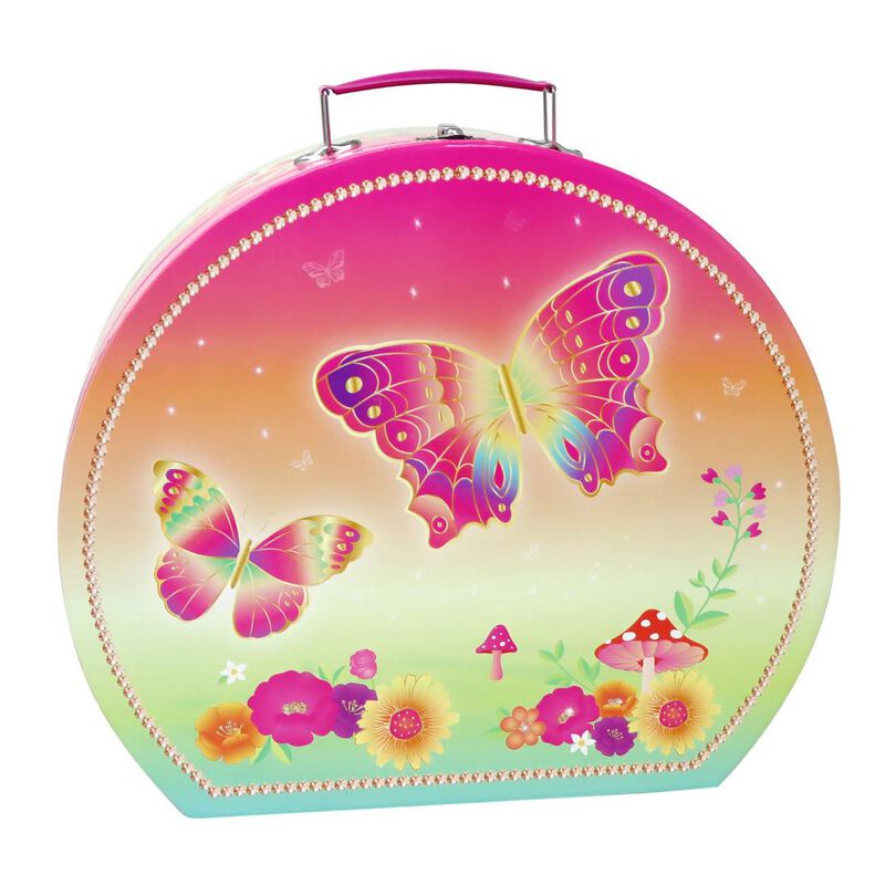Pink Poppy Rainbow Butterfly Cooking Set in Carry Case image number 1