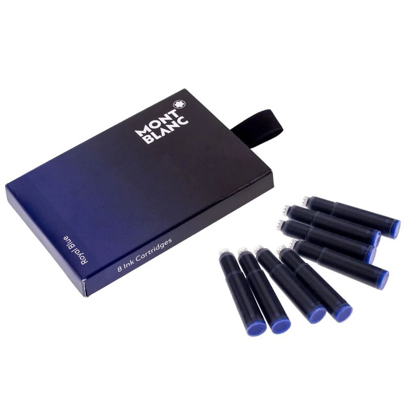 Montblanc - Ink Cartridges Royal Blue (1 Pack = 8 Cartridges) image number 0
