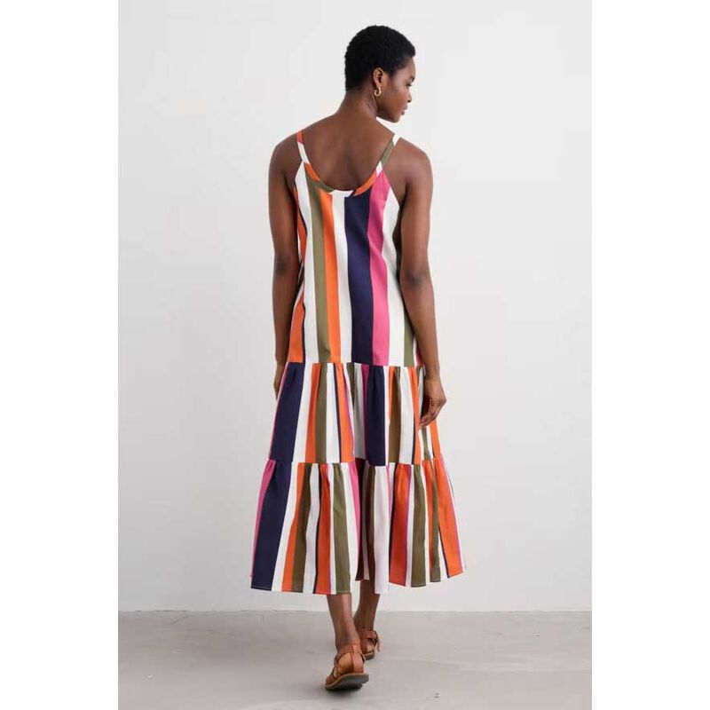 Seasalt Cornwall Alba Dress Indian Summer Multi image number 1