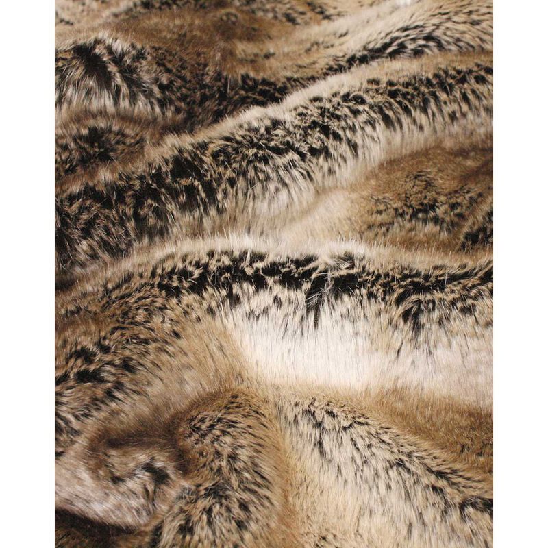 Heirloom Faux Fur Throw Standard - Sable 150X180cm image number 2