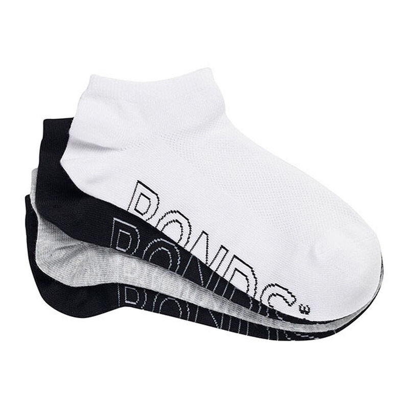 Bonds Logo Lightweight Low Cut Socks - 4 Pack image number 0