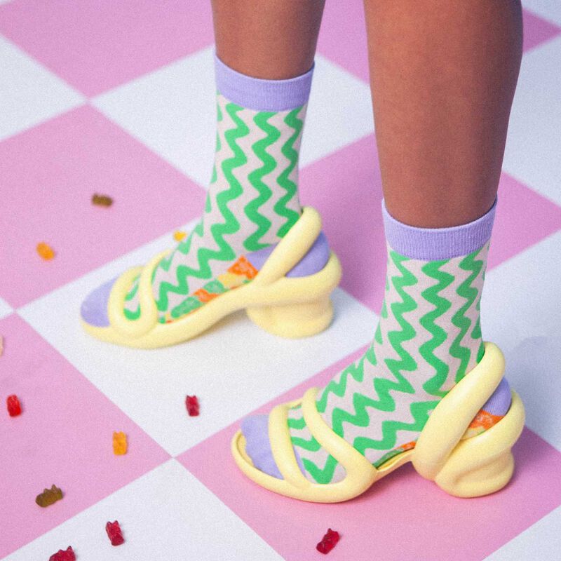 Eat My Socks Jelly Bears Socks image number 2