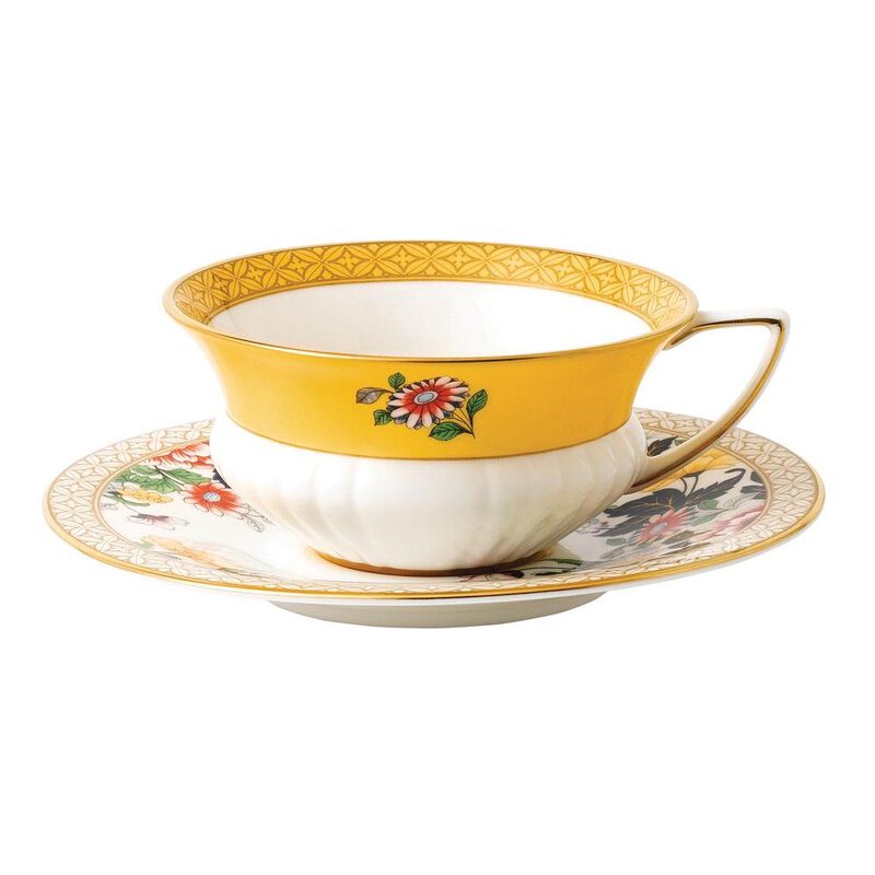 Wedgwood Wonderlust Primrose Teacup & Saucer image number 0