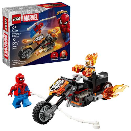 LEGO Super Heroes Marvel Spider-Man vs. Ghost Rider Motorcycle