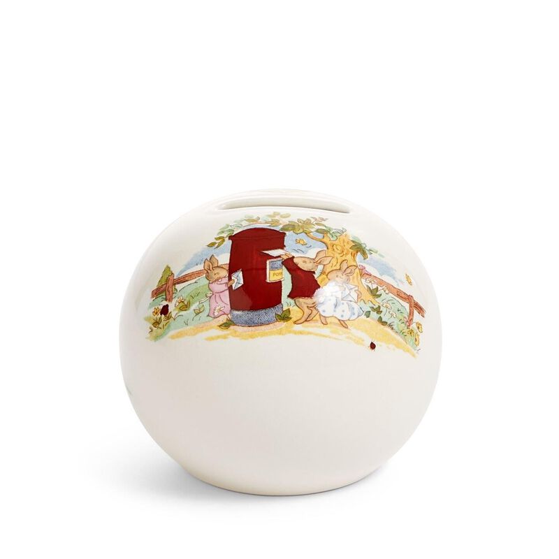 Royal Doulton Bunnykins Money Ball Bank image number 1