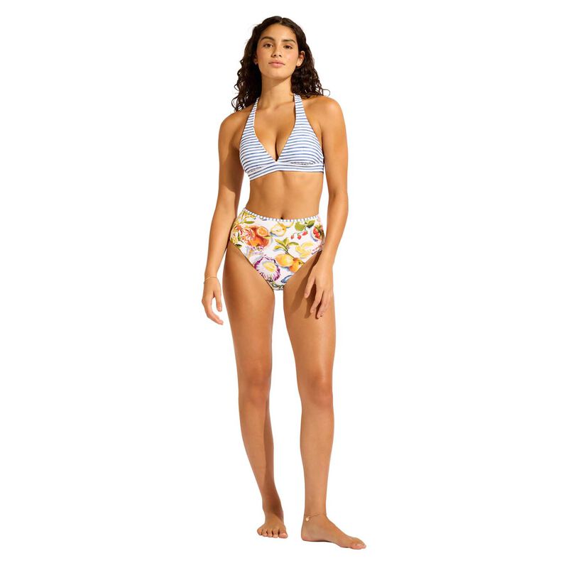 Seafolly Riviera Coast Rev. Multi Fit Longline Tri Bikini Top image number 3