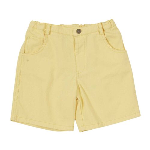 Goldie + Ace Wide Leg Strawberry Denim Shorts 3-5Y