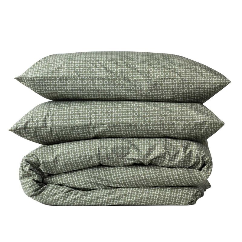 Citt&agrave; Porto Duvet Cover Kale/Shadow KS/D 180x210cm image number 0