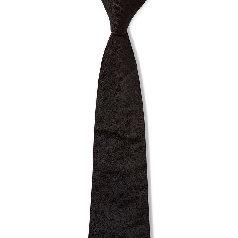 Joe Black Jb Tonal Paisley 7.5Cm Tie image number 0