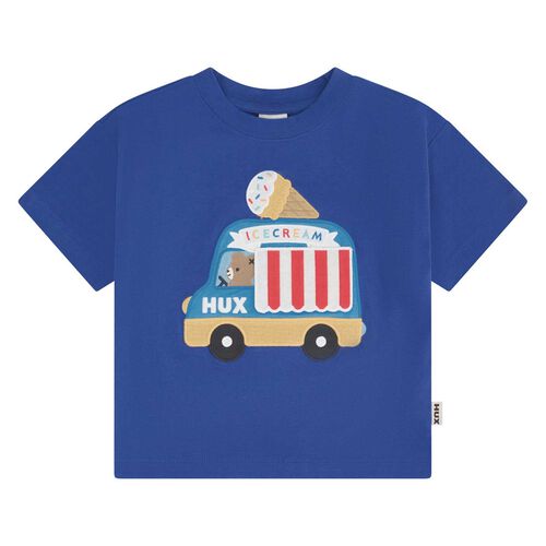 Huxbaby Ice Cream Van Drop Shoulder Tee 3-5Y