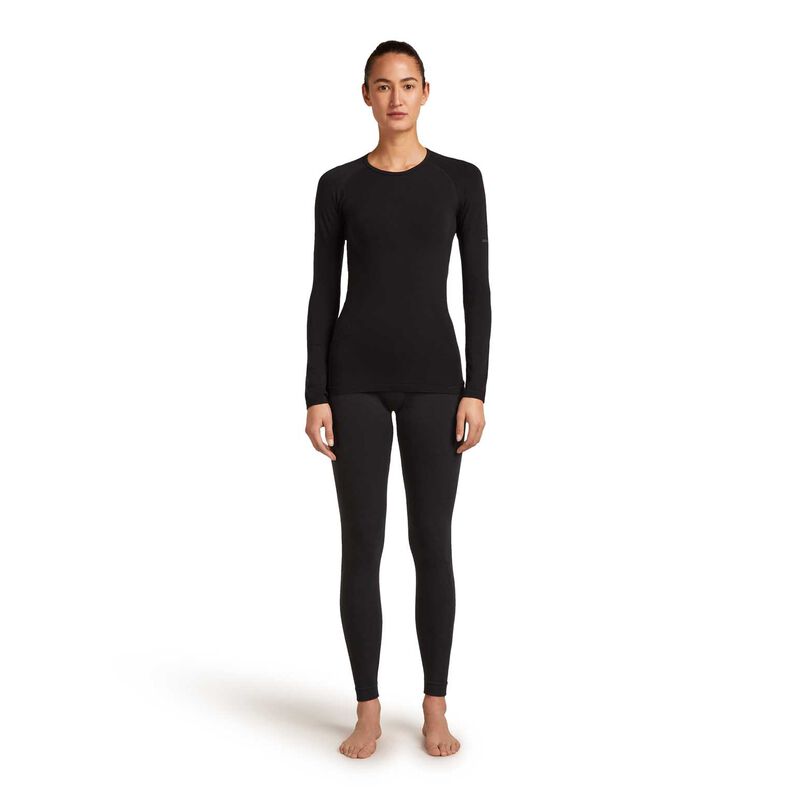 Icebreaker Womens Merino Seamless Active 25in Tights image number 3