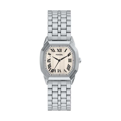 Fossil Harlow 33mm Three-Hand Stainless Steel Watch