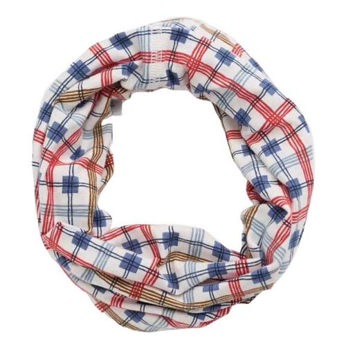 Seasalt Cornwall Handyband Drawn Plaid Chalk
