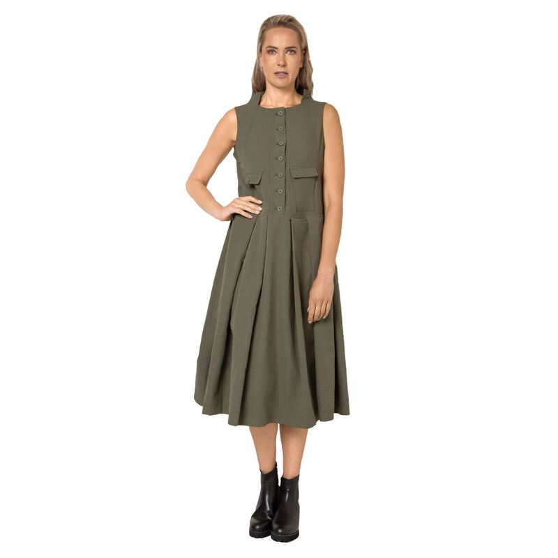 Rundholz Dress With Patch Pockets image number 0