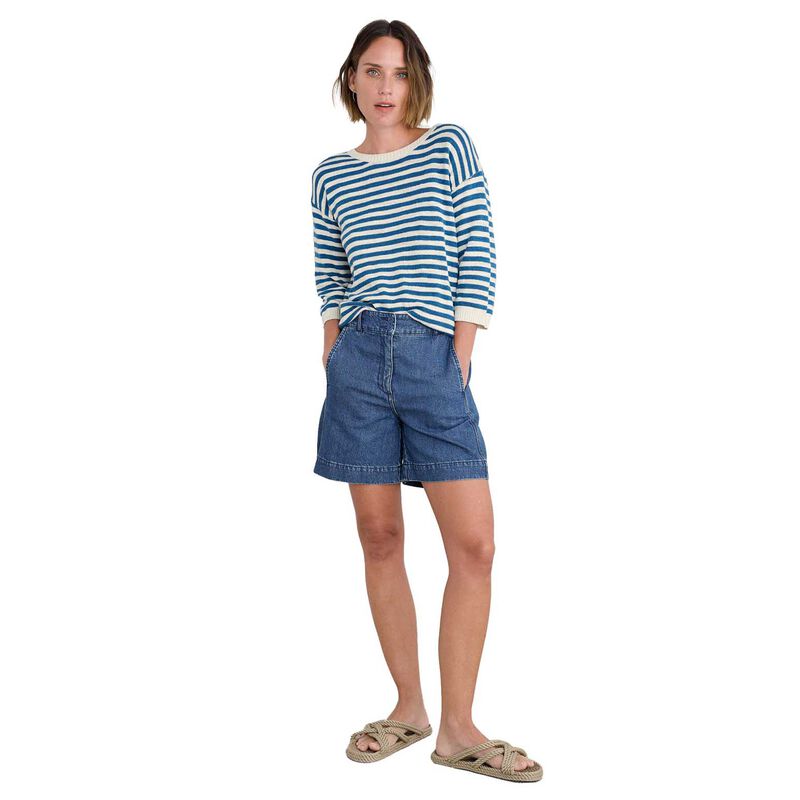 Seasalt Cornwall Knavock Jumper Mini Cornish Sailor Ecru image number 0