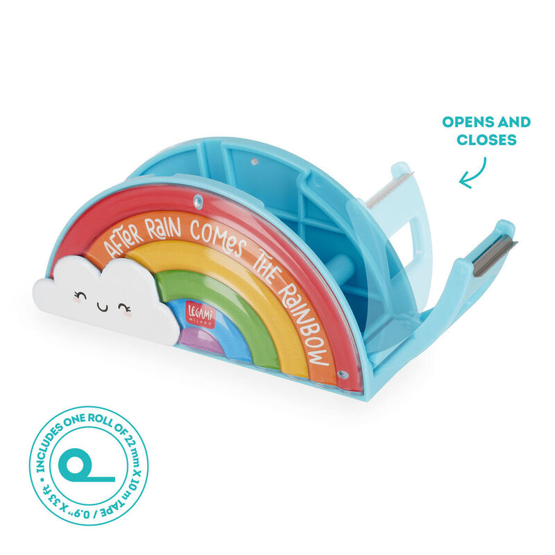 Legami Adhesive Tape Dispenser - Follow The Rainbow image number 1