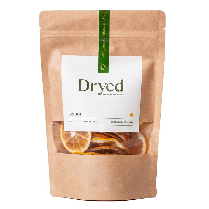 Dryed Premium Garnishes 30g Pouch Lemon image number 0