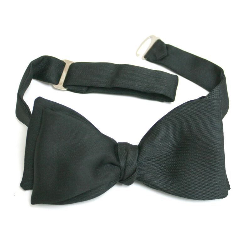 Parisian Barathea Double End Savoy Tie Your Own Bow Tie image number 0