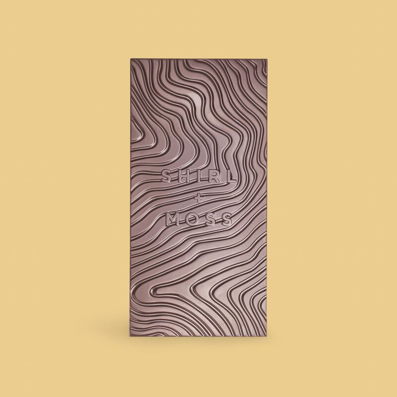Shirl + Moss Toasted Milk 50% Milk Chocolate Bar 80G image number 1