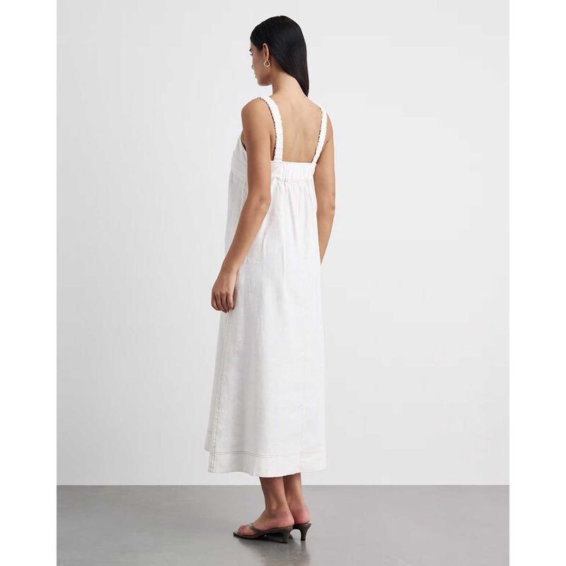 JAG Sara Linen Midi Dress image number 13