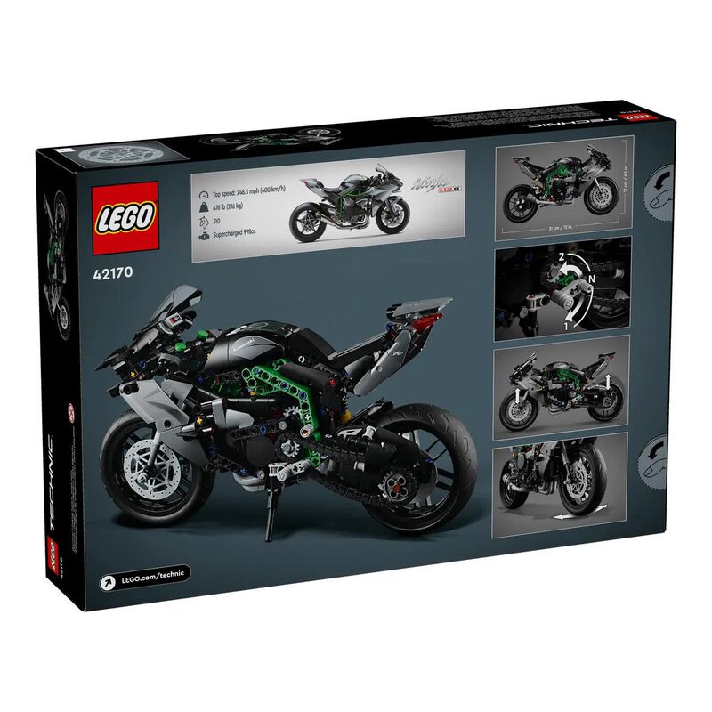 LEGO® Technic™ Kawasaki Ninja H2R Motorcycle image number 2