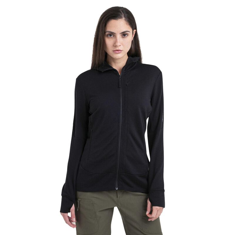 Icebreaker W Merino 260 Quantum LS Zip Hoodie image number 0