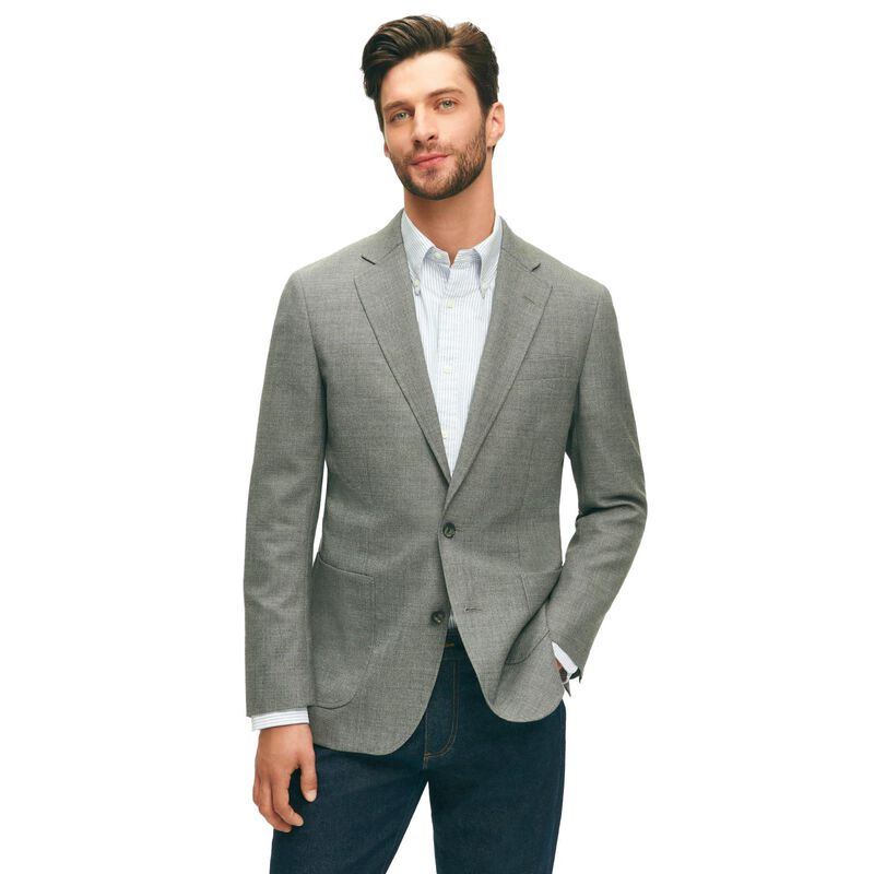 Brooks Brothers Slim Fit Wool Hopsack Sport Coat image number 0