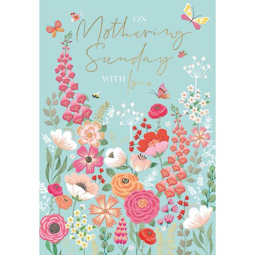 Image Gallery Meadow Flowers Mother's Day Card