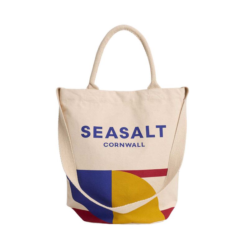 Seasalt Cornwall Canvas Tote Bag Arty Logo image number 0
