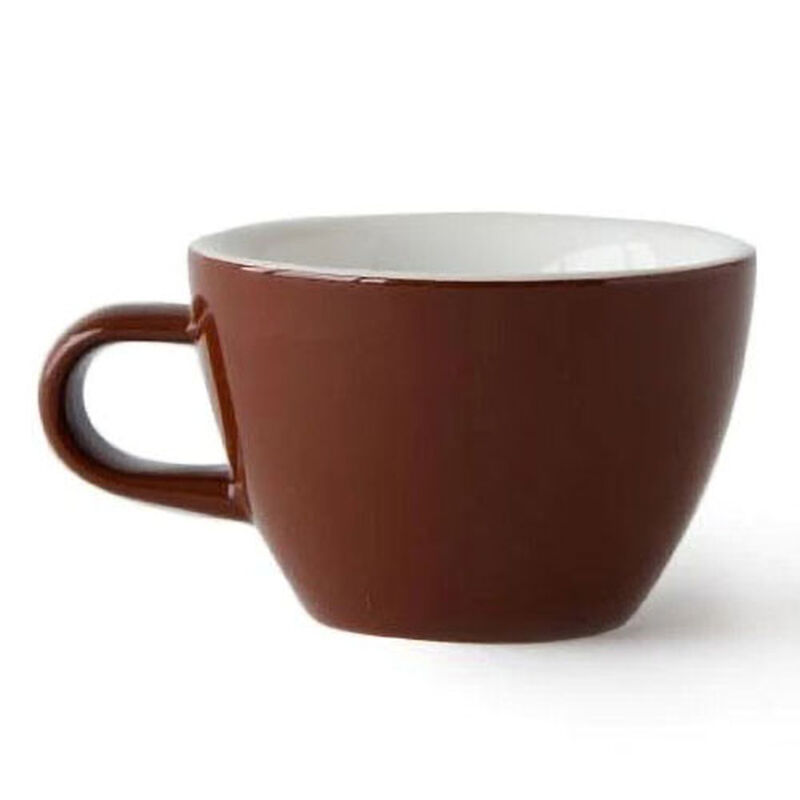 Acme Classic Range Flat White Cup Weka Brown 150ml image number 0