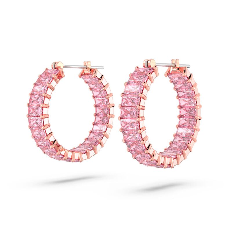 Swarovski Matrix Hoop Earrings image number 2