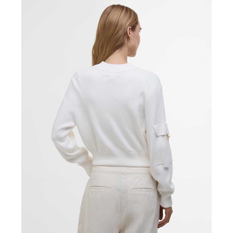 Barbour International Priya Knitted Bomber Jacket image number 1