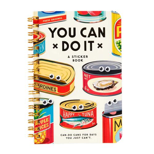 Brass Monkey You Can Do It Googly Sticker Book
