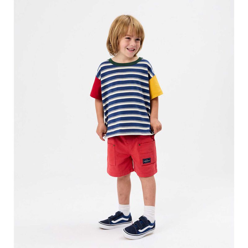 Goldie + Ace  Oversized Stripe T-Shirt 3-6Y image number 1