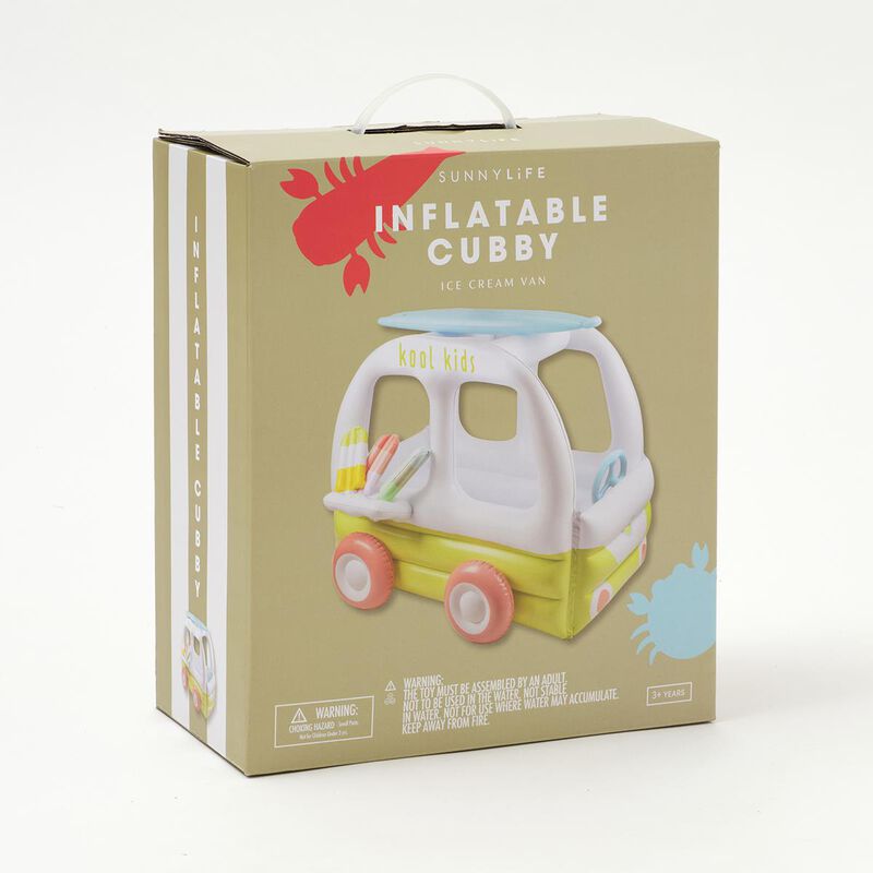 SUNNYLiFE Inflatable Cubby Ice Cream Van image number 1