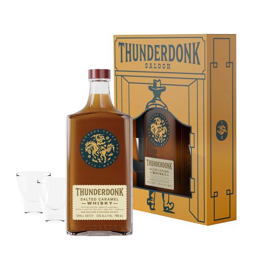 Thunderdonk Salted Caramel Saloon 2 Shot Gift Pack