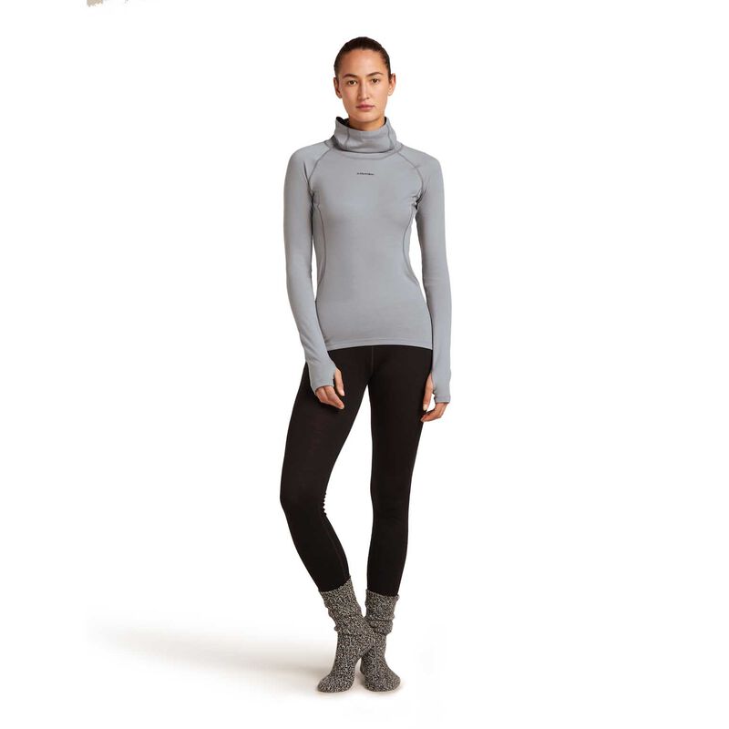 Icebreaker W 3300 MerinoFine&trade; Polar Long Sleeve Roll Neck Thermal Top image number 6