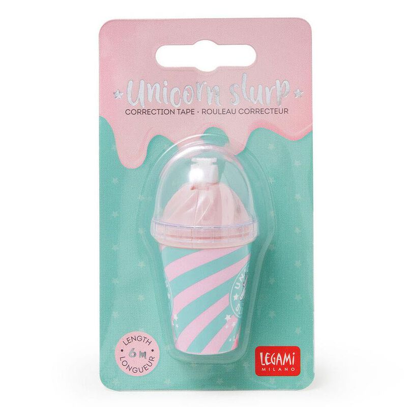 Legami Correction Tape - Unicorn Slurp image number 0