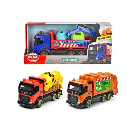 Dickie Toys City Truck Small (3 Assorted Styles)